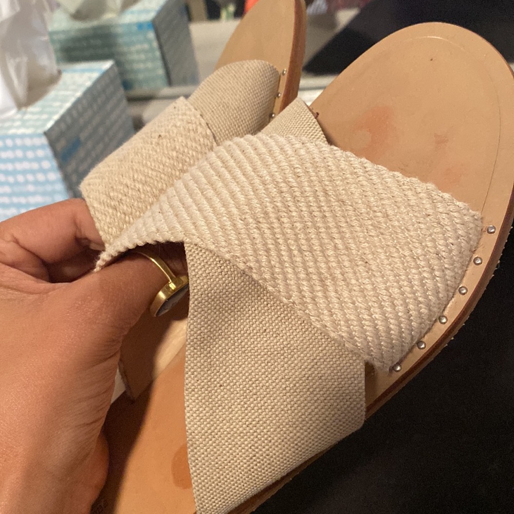 Rag & Bone Fabric Criss-Cross Slides - image 6